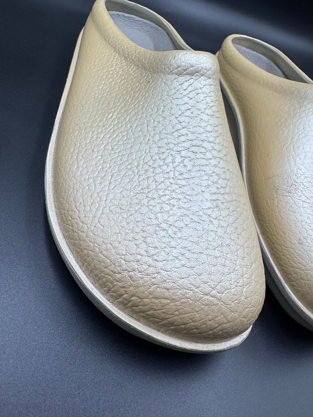 Klogs USA Boca Open Back Clogs Gold/Tan Polyurethane Slip On Comfort Women’s 10